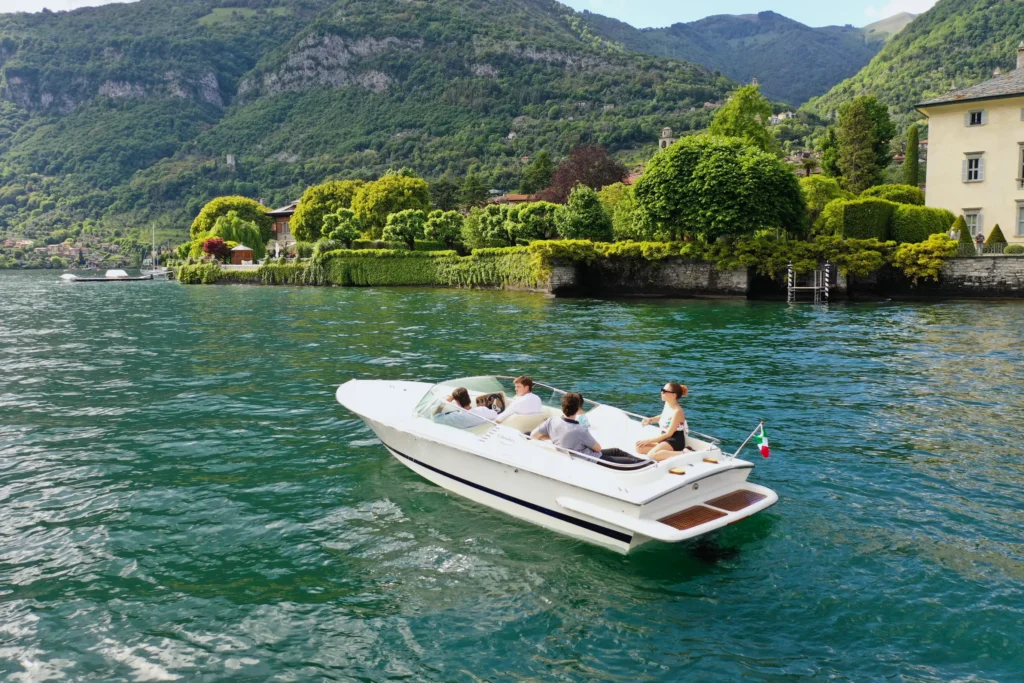 boat tours on lake como