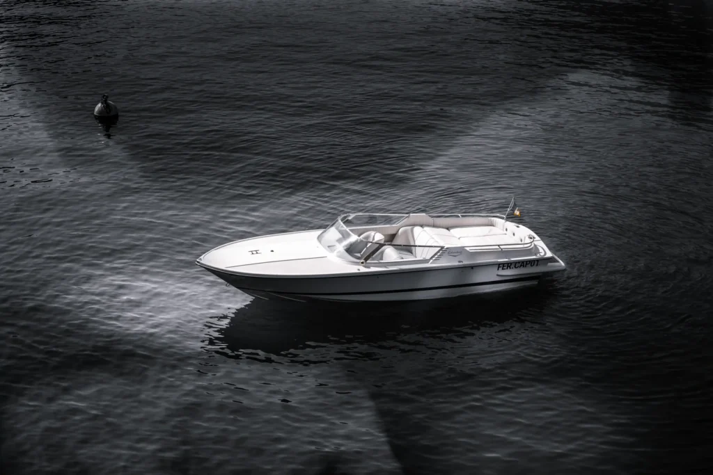 Our boat Colombo 21 on Lake Como, during our tour fercaplakecomo